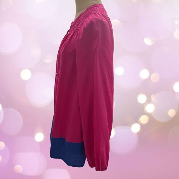 Lilly Pulitzer 100% Silk Blouse / SZ: S / NWOT - Picture 5 of 7